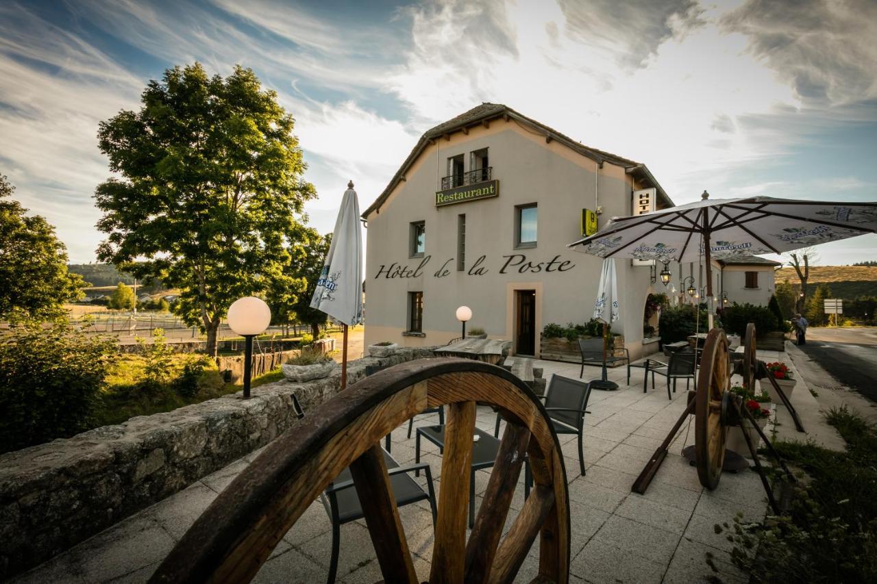 Hotel Restaurant De La Poste Et La Grange Detente, Espace Bien-Etre Châteauneuf-de-Randon 外观 照片