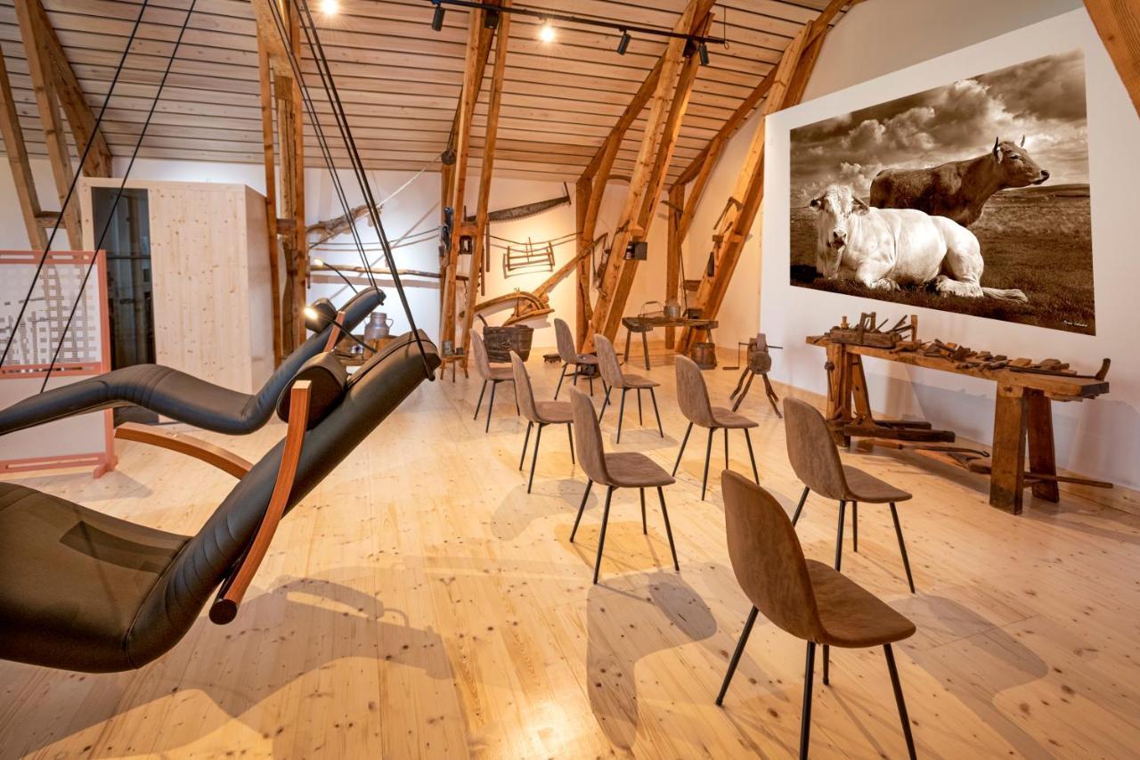 Hotel Restaurant De La Poste Et La Grange Detente, Espace Bien-Etre Châteauneuf-de-Randon 外观 照片