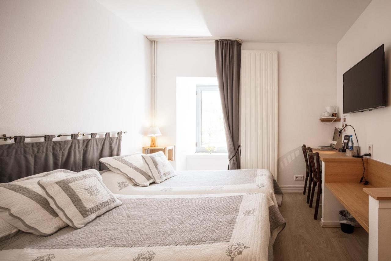 Hotel Restaurant De La Poste Et La Grange Detente, Espace Bien-Etre Châteauneuf-de-Randon 客房 照片