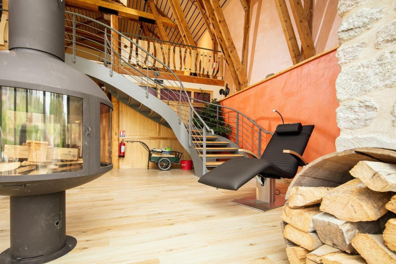 Hotel Restaurant De La Poste Et La Grange Detente, Espace Bien-Etre Châteauneuf-de-Randon 外观 照片