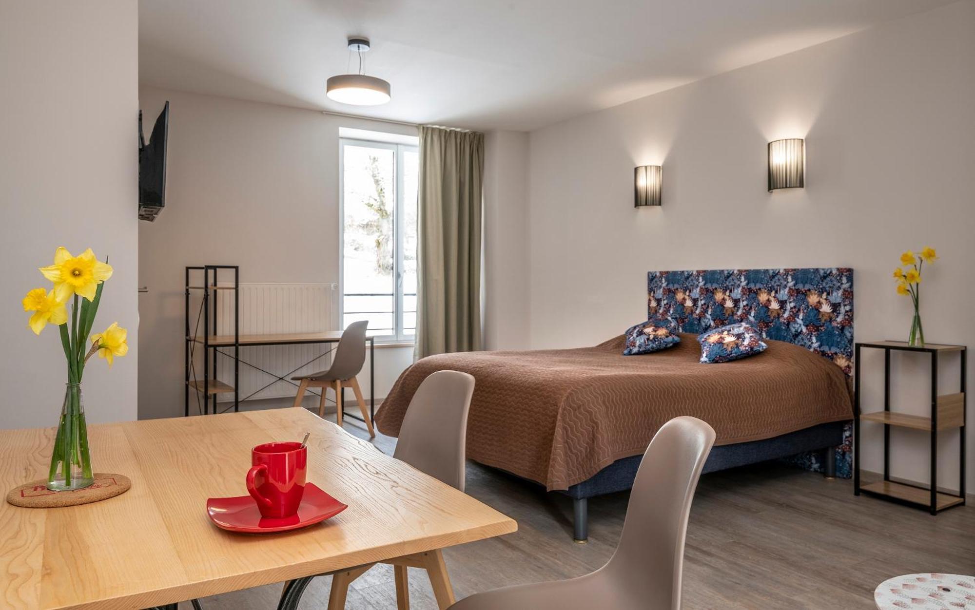 Hotel Restaurant De La Poste Et La Grange Detente, Espace Bien-Etre Châteauneuf-de-Randon 客房 照片